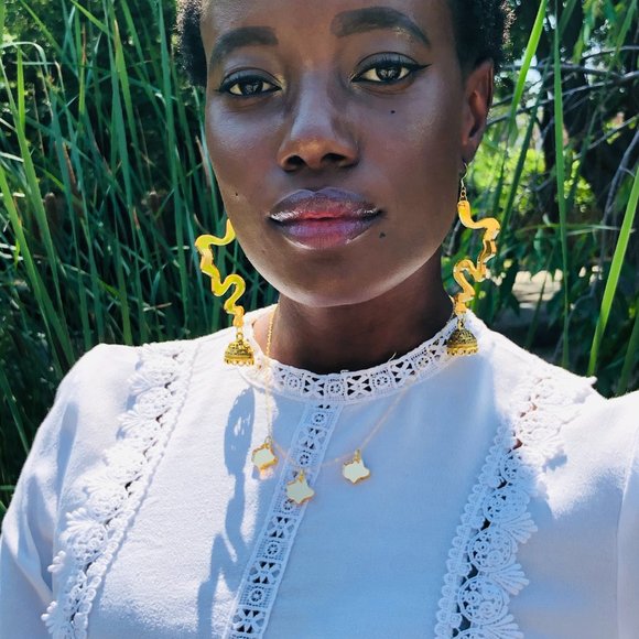 Tanha River Bends- Gold Mirror - Picture 7 of 8